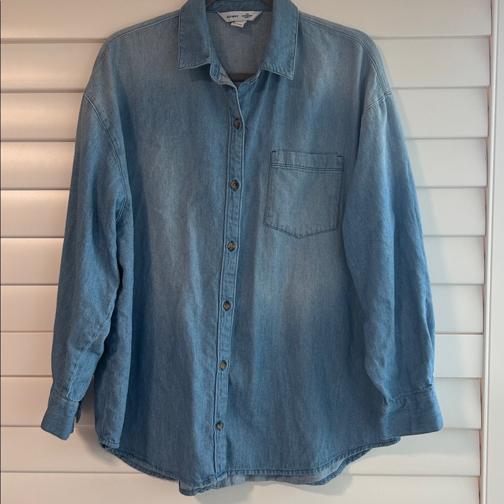 Old Navy Boyfriend Shirt